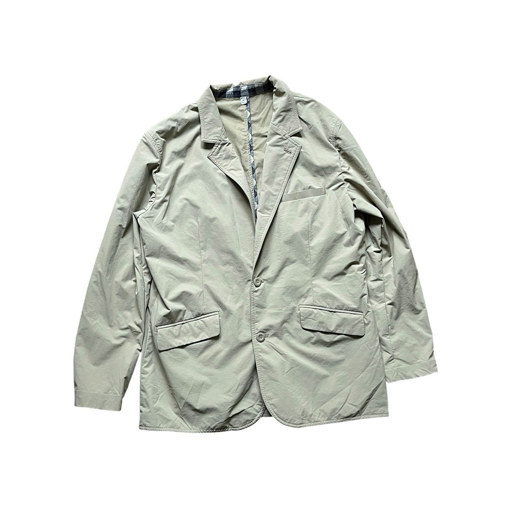 Stio Rounder Performance Tech Unstructured Blazer Jacket Beige, Size 44